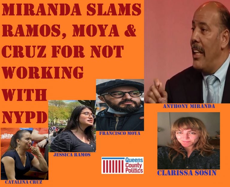 Miranda Slams Ramos, Moya & Cruz for Not Working with NYPD