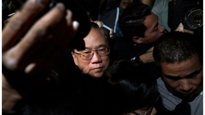 Donald T sang: Hong Kong former leader sentenced to 20 months